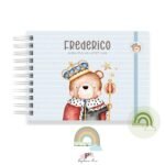 Livro Memórias Afetivas Mesversário A5 - Urso Rei