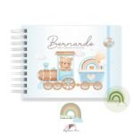Livro Memórias Afetivas Mesversário A5 - Bear Train – Image 2