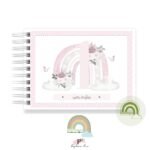 Livro Memórias Afetivas Mesversário A5 - Floral Boho Rainbow - Slika 3