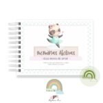 Livro Memórias Afetivas Mesversário A5 - Panda Bailarina - Image 2