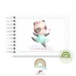 Livro Memórias Afetivas Mesversário A5 - Panda Bailarina - Image 3