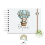 Livro Memórias Afetivas Mesversário A5 - Urso Benjamin