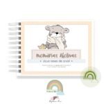 Livro Memórias Afetivas Mesversário A5 - Urso Soninho - Image 2