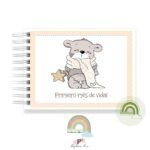 Livro Memórias Afetivas Mesversário A5 - Urso Soninho - Image 3