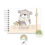 Livro Memórias Afetivas Mesversário A5 - Urso Soninho