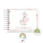 Livro Memórias Afetivas Mesversário A5 - Flamingo - Imagen 4