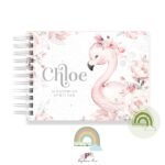 Livro Memórias Afetivas Mesversário A5 - Flamingo