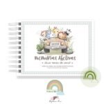 Livro Memórias Afetivas Mesversário A5 - Safari Cute Baby - Imagem 3