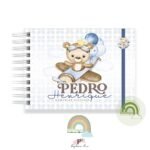 Livro Memórias Afetivas Mesversário A5 - Baby Bear