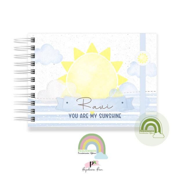 Livro Memórias Afetivas Mesversário A5 - My Sunshine