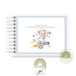 Livro Memórias Afetivas Mesversário A5 - Ursinho Astronauta - Afbeelding 4
