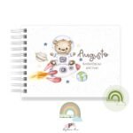 Livro Memórias Afetivas Mesversário A5 - Ursinho Astronauta - Afbeelding 2