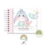 Livro Memórias Afetivas Mesversário A5 - Ursinho Pooh Menina