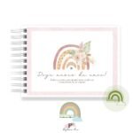 Livro Memórias Afetivas Mesversário A5 - Arco Iris Boho Menina – Bild 3