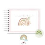 Livro Memórias Afetivas Mesversário A5 - Arco Iris Boho Menina – Bild 4