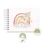 Livro Memórias Afetivas Mesversário A5 - Arco Iris Boho Menina – Bild 2