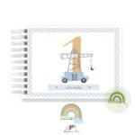 Livro Memórias Afetivas Mesversário A5 - Pequenos Escavadores - Afbeelding 4