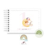 Livro Memórias Afetivas Mesversário A5 - Baby Moon Girl - Afbeelding 3