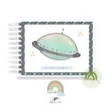 Livro Memórias Afetivas Mesversário A5 - Minhar Nave Espacial I - Imagem 3