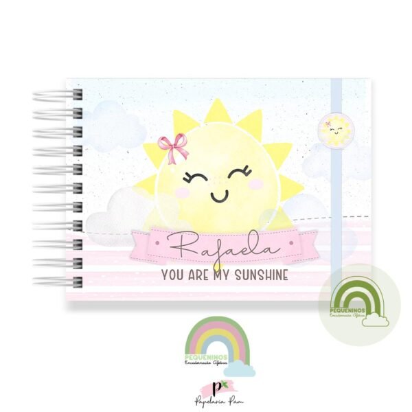 Livro Memórias Afetivas Mesversário A5 - My Sunshine Girl