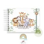Livro Memórias Afetivas Mesversário A5 - Safari II