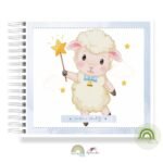 Livro Memórias Afetivas Mesversário Ovelhinha Menino - Image 3