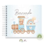 Livro Memórias Afetivas Mesversário Bear Train