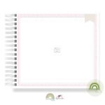 Livro Memórias Afetivas Mesversário Floral Boho Rainbow - Slika 4
