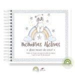Livro Memórias Afetivas Mesversário Panda Arco-Íris - Image 3