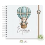 Livro Memórias Afetivas Mesversário Urso Benjamin