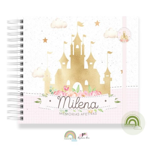 Livro Memórias Afetivas Mesversário Realeza
