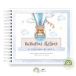 Livro Memórias Afetivas Mesversário - Ursinho Baby Azul – Image 2
