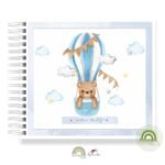 Livro Memórias Afetivas Mesversário - Ursinho Baby Azul – Image 3