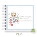 Livro Memórias Afetivas Mesversário Ursinho Astronauta - Afbeelding 3