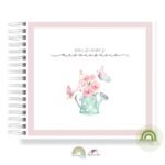 Livro Memórias Afetivas Mesversário Borboleta Floral – Image 4