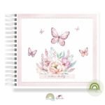 Livro Memórias Afetivas Mesversário Floral E Borboletas - Slika 3