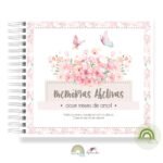 Livro Memórias Afetivas Mesversário Borboletar Floral II - Imagem 3