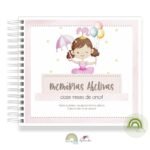 Livro Memórias Afetivas Mesversário Circo Menina - Imagem 2