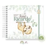 Livro Memórias Afetivas Mesversário Bicho Preguiça - Image 2