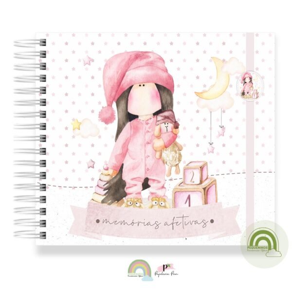 Livro Memórias Afetivas Mesversário Dolls Girl