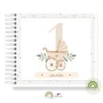 Livro Memórias Afetivas Mesversário Boho Nursery - immagine 4