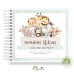 Livro Memórias Afetivas Mesversário Safari Menina - Image 2