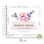 Livro Memórias Afetivas Mesversário Floral Carolina – Image 2