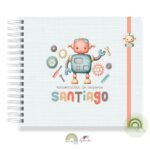 Livro Memórias Afetivas Mesversário Robot