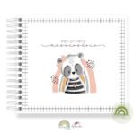 Livro Memórias Afetivas Mesversário Panda Aurora - Image 4