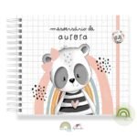 Livro Memórias Afetivas Mesversário Panda Aurora