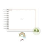 Livro Memórias Afetivas Mesversário A5 - Arco Iris Boho Menino - Imagem 5