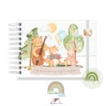 Livro Memórias Afetivas Mesversário A5 - Festa Dos Bichos