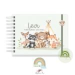 Livro Memórias Afetivas Mesversário A5 - Meu Pequeno Bosque