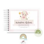 Livro Memórias Afetivas Mesversário A5 - Ovelhinha Menina - immagine 2